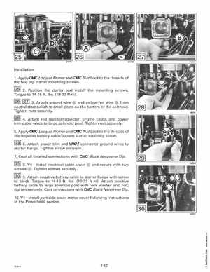 1996 Johnson Evinrude "ED" 60 LV 90, 115, 150, 150C, 175 Service Manual, P/N 507127, Page 254