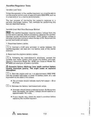 1996 Johnson Evinrude "ED" 60 LV 90, 115, 150, 150C, 175 Service Manual, P/N 507127, Page 259