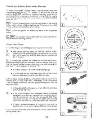 1996 Johnson Evinrude "ED" 60 LV 90, 115, 150, 150C, 175 Service Manual, P/N 507127, Page 271