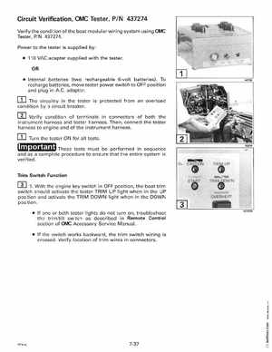 1996 Johnson Evinrude "ED" 60 LV 90, 115, 150, 150C, 175 Service Manual, P/N 507127, Page 274