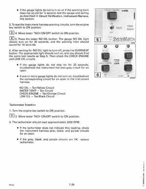 1996 Johnson Evinrude "ED" 60 LV 90, 115, 150, 150C, 175 Service Manual, P/N 507127, Page 276