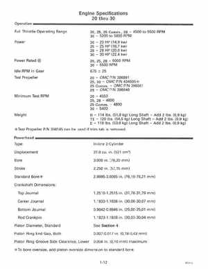 1996 Johnson Evinrude "ED" 9.9 thru 30 2-Cylinder Service Manual, P/N 507122, Page 18