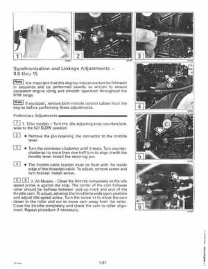 1996 Johnson Evinrude "ED" 9.9 thru 30 2-Cylinder Service Manual, P/N 507122, Page 43