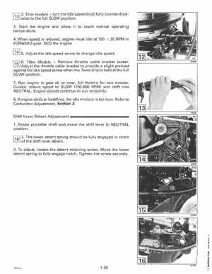 1996 Johnson Evinrude "ED" 9.9 thru 30 2-Cylinder Service Manual, P/N 507122, Page 45