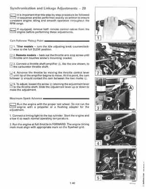 1996 Johnson Evinrude "ED" 9.9 thru 30 2-Cylinder Service Manual, P/N 507122, Page 46