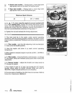 1996 Johnson Evinrude "ED" 9.9 thru 30 2-Cylinder Service Manual, P/N 507122, Page 47