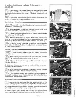 1996 Johnson Evinrude "ED" 9.9 thru 30 2-Cylinder Service Manual, P/N 507122, Page 48