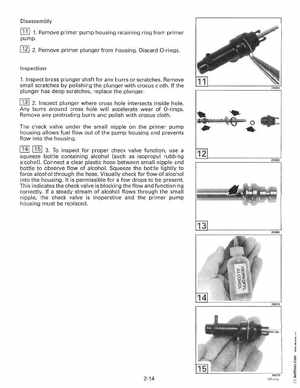 1996 Johnson Evinrude "ED" 9.9 thru 30 2-Cylinder Service Manual, P/N 507122, Page 72