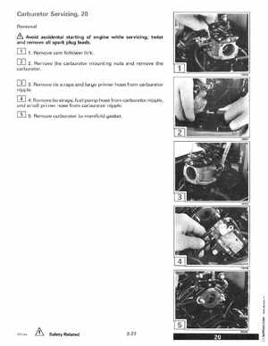 1996 Johnson Evinrude "ED" 9.9 thru 30 2-Cylinder Service Manual, P/N 507122, Page 85