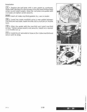 1996 Johnson Evinrude "ED" 9.9 thru 30 2-Cylinder Service Manual, P/N 507122, Page 97