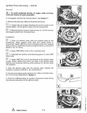 1996 Johnson Evinrude "ED" 9.9 thru 30 2-Cylinder Service Manual, P/N 507122, Page 116