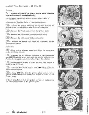1996 Johnson Evinrude "ED" 9.9 thru 30 2-Cylinder Service Manual, P/N 507122, Page 117
