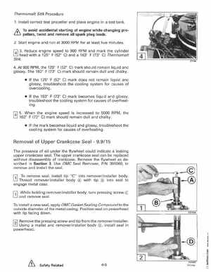 1996 Johnson Evinrude "ED" 9.9 thru 30 2-Cylinder Service Manual, P/N 507122, Page 137