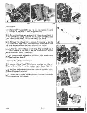 1996 Johnson Evinrude "ED" 9.9 thru 30 2-Cylinder Service Manual, P/N 507122, Page 144