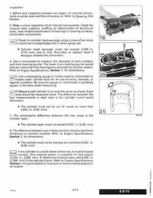 1996 Johnson Evinrude "ED" 9.9 thru 30 2-Cylinder Service Manual, P/N 507122, Page 148