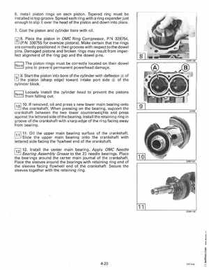 1996 Johnson Evinrude "ED" 9.9 thru 30 2-Cylinder Service Manual, P/N 507122, Page 151