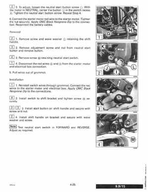 1996 Johnson Evinrude "ED" 9.9 thru 30 2-Cylinder Service Manual, P/N 507122, Page 156
