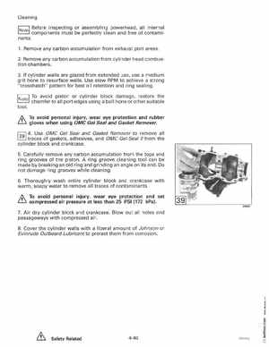 1996 Johnson Evinrude "ED" 9.9 thru 30 2-Cylinder Service Manual, P/N 507122, Page 171