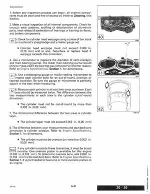 1996 Johnson Evinrude "ED" 9.9 thru 30 2-Cylinder Service Manual, P/N 507122, Page 172