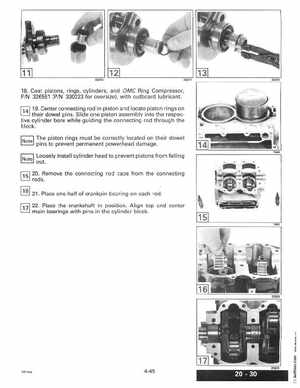 1996 Johnson Evinrude "ED" 9.9 thru 30 2-Cylinder Service Manual, P/N 507122, Page 176