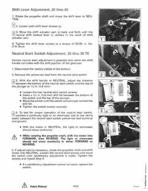1996 Johnson Evinrude "ED" 9.9 thru 30 2-Cylinder Service Manual, P/N 507122, Page 183