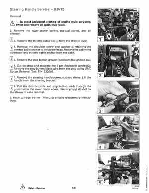1996 Johnson Evinrude "ED" 9.9 thru 30 2-Cylinder Service Manual, P/N 507122, Page 198