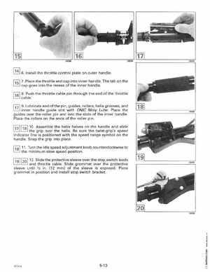 1996 Johnson Evinrude "ED" 9.9 thru 30 2-Cylinder Service Manual, P/N 507122, Page 203