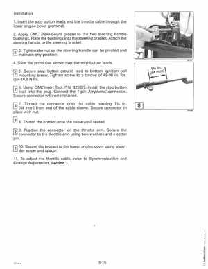 1996 Johnson Evinrude "ED" 9.9 thru 30 2-Cylinder Service Manual, P/N 507122, Page 205