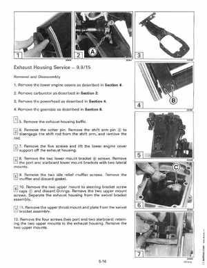 1996 Johnson Evinrude "ED" 9.9 thru 30 2-Cylinder Service Manual, P/N 507122, Page 206