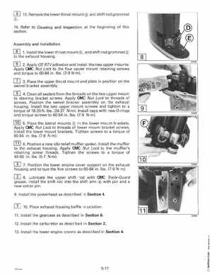 1996 Johnson Evinrude "ED" 9.9 thru 30 2-Cylinder Service Manual, P/N 507122, Page 207
