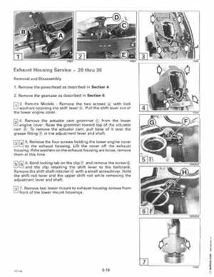 1996 Johnson Evinrude "ED" 9.9 thru 30 2-Cylinder Service Manual, P/N 507122, Page 209