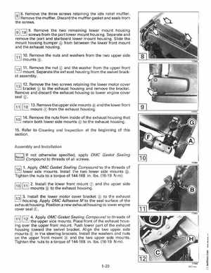 1996 Johnson Evinrude "ED" 9.9 thru 30 2-Cylinder Service Manual, P/N 507122, Page 210