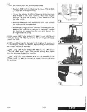 1996 Johnson Evinrude "ED" 9.9 thru 30 2-Cylinder Service Manual, P/N 507122, Page 231