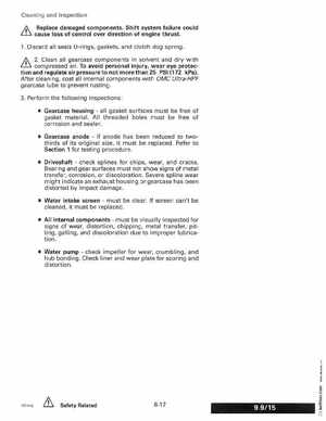 1996 Johnson Evinrude "ED" 9.9 thru 30 2-Cylinder Service Manual, P/N 507122, Page 233