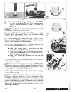 1996 Johnson Evinrude "ED" 9.9 thru 30 2-Cylinder Service Manual, P/N 507122, Page 235
