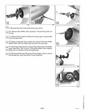 1996 Johnson Evinrude "ED" 9.9 thru 30 2-Cylinder Service Manual, P/N 507122, Page 242