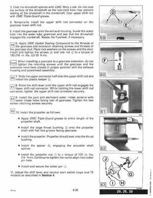 1996 Johnson Evinrude "ED" 9.9 thru 30 2-Cylinder Service Manual, P/N 507122, Page 251