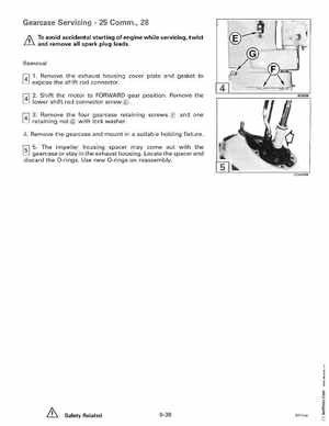 1996 Johnson Evinrude "ED" 9.9 thru 30 2-Cylinder Service Manual, P/N 507122, Page 254
