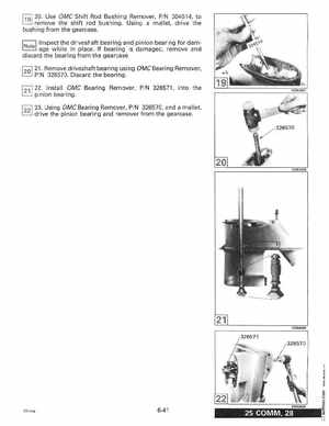 1996 Johnson Evinrude "ED" 9.9 thru 30 2-Cylinder Service Manual, P/N 507122, Page 257