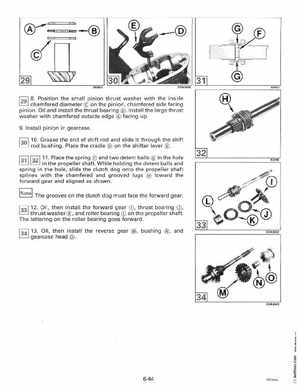 1996 Johnson Evinrude "ED" 9.9 thru 30 2-Cylinder Service Manual, P/N 507122, Page 260