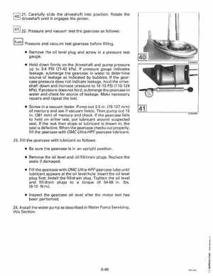 1996 Johnson Evinrude "ED" 9.9 thru 30 2-Cylinder Service Manual, P/N 507122, Page 262
