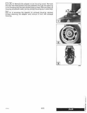 1996 Johnson Evinrude "ED" 9.9 thru 30 2-Cylinder Service Manual, P/N 507122, Page 267