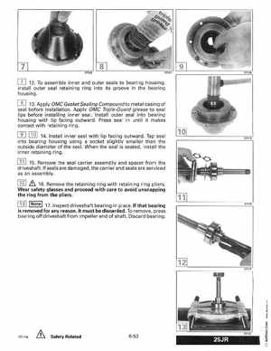 1996 Johnson Evinrude "ED" 9.9 thru 30 2-Cylinder Service Manual, P/N 507122, Page 269