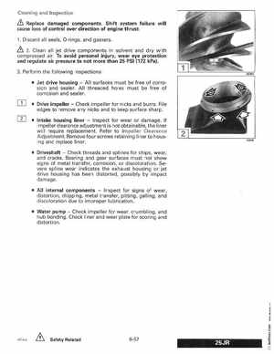 1996 Johnson Evinrude "ED" 9.9 thru 30 2-Cylinder Service Manual, P/N 507122, Page 273