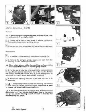 1996 Johnson Evinrude "ED" 9.9 thru 30 2-Cylinder Service Manual, P/N 507122, Page 282