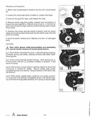 1996 Johnson Evinrude "ED" 9.9 thru 30 2-Cylinder Service Manual, P/N 507122, Page 283