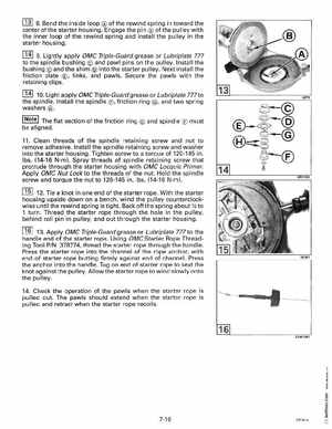 1996 Johnson Evinrude "ED" 9.9 thru 30 2-Cylinder Service Manual, P/N 507122, Page 288