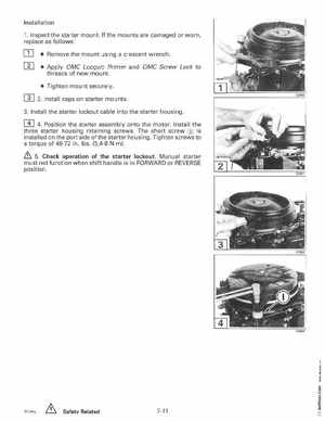 1996 Johnson Evinrude "ED" 9.9 thru 30 2-Cylinder Service Manual, P/N 507122, Page 289