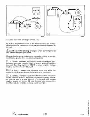 1996 Johnson Evinrude "ED" 9.9 thru 30 2-Cylinder Service Manual, P/N 507122, Page 301