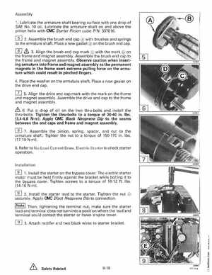 1996 Johnson Evinrude "ED" 9.9 thru 30 2-Cylinder Service Manual, P/N 507122, Page 307